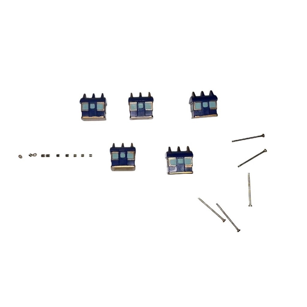 Read Mr Christmas Grand Ferris Wheel Replacement Compartments Blue Pins Parts